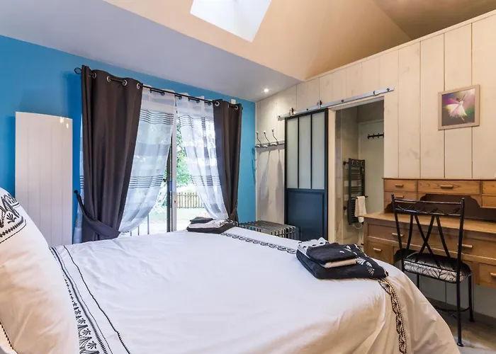 別荘 Au Bord Du Avec Jardin Clos, Cheminee Et Wifi A - Fr-1-306-942 *